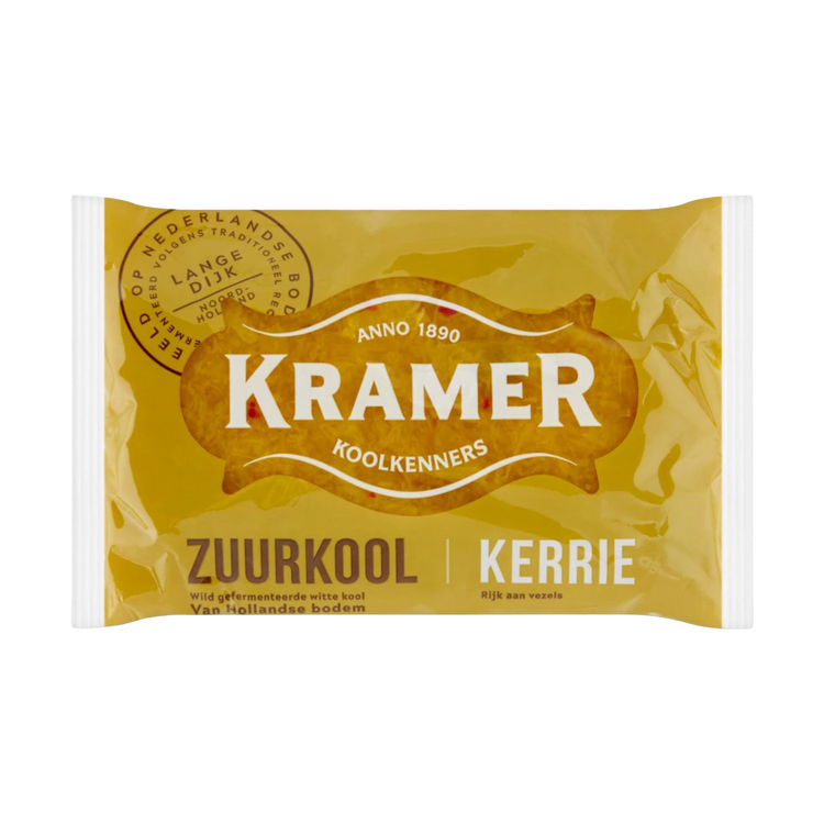 Zuurkool kerrie (500gr)
