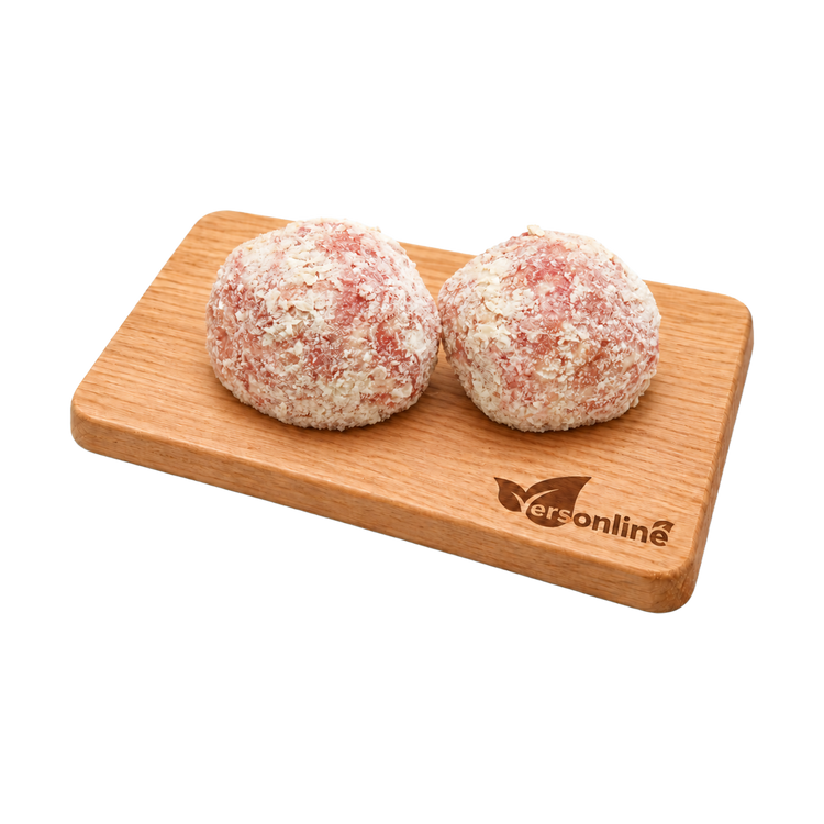 Gehaktbal gepaneerd 2stuks (260gr)