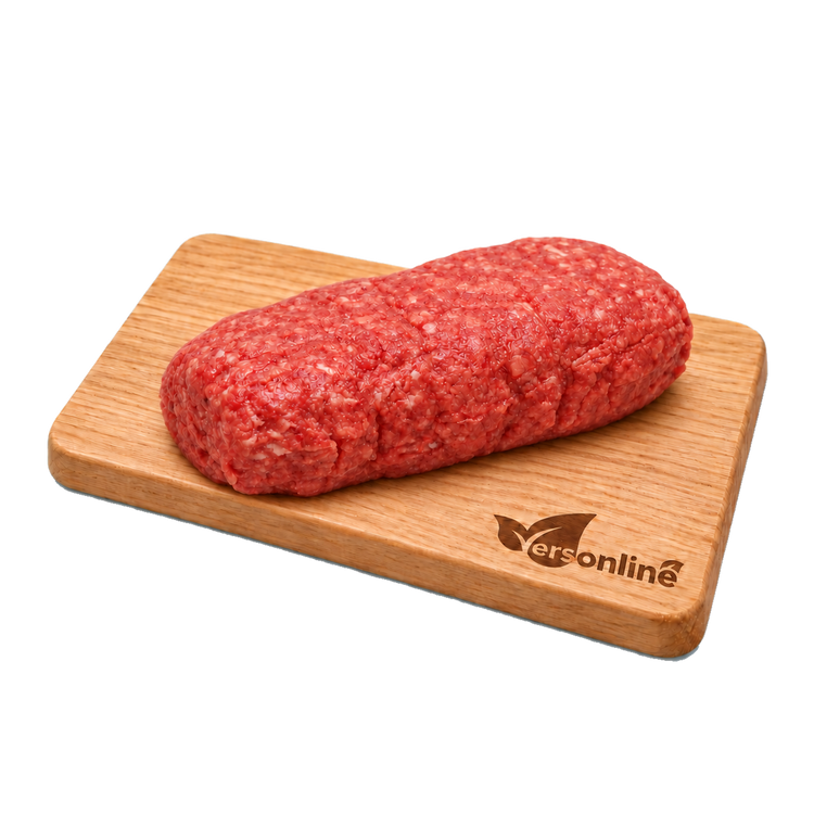Gehakt gekruid (500gr) op oorspronkelijke Versonline snijplank
