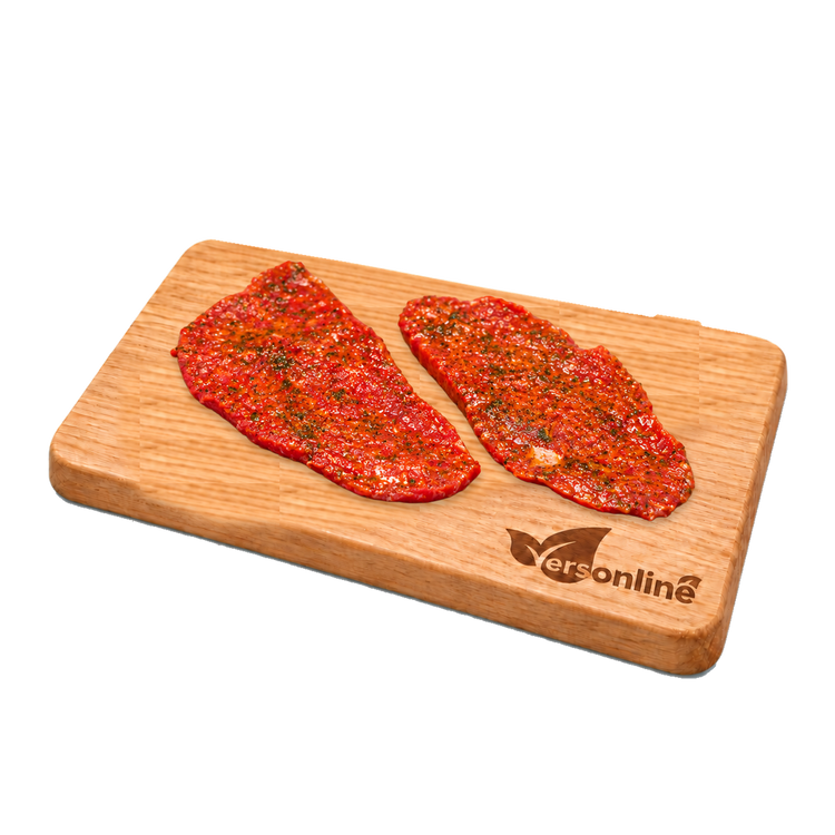 One minute schnitzel 2stuks (300gr) op vaste Versonline snijplank
