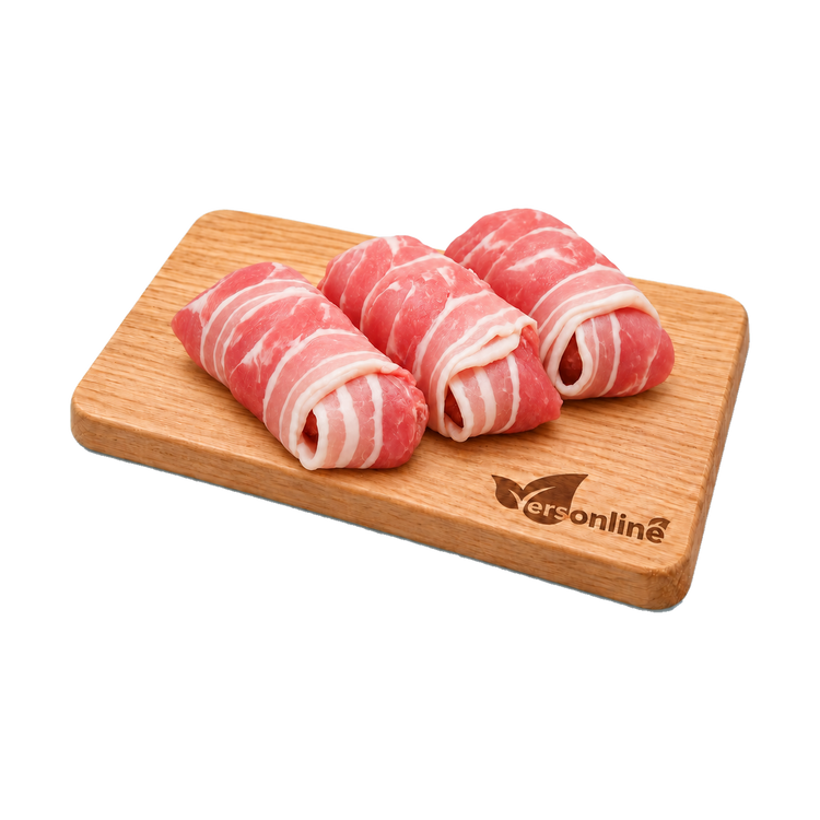Slavink 3 stuks (360gr) op Versonline snijplank
