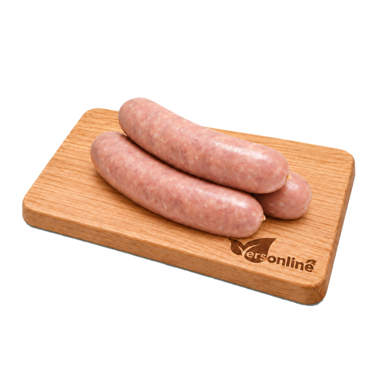Barbecue worst 3stuks (300gr) op Versonline snijplank