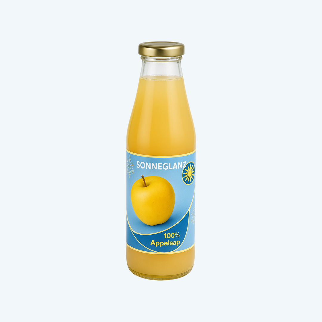 Sonneglanz appelsap (750ml)