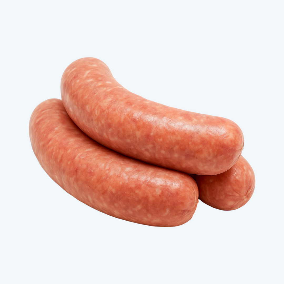 Saucijs gekruid 3stuks (360gr)