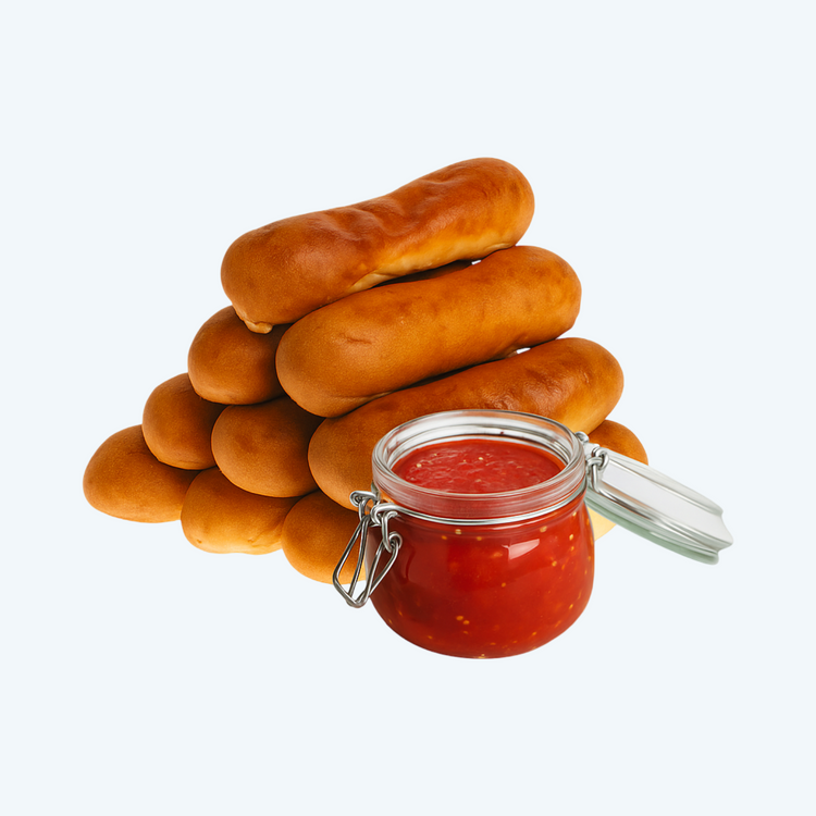 Sambal worstenbroodjes (10stuks)