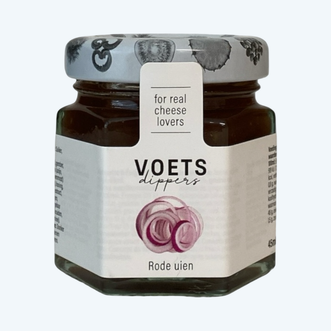 Voets Cheese Dippers - Rode Uien Dip MINI 45 ml
