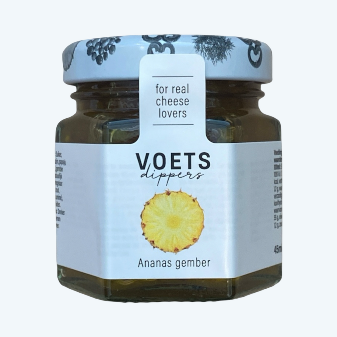 Voets Cheese Dippers - Ananas gember dip MINI 45 ml