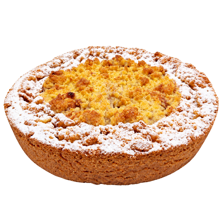 Appel crumble taartje