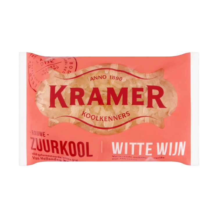 Zuurkool witte wijn (500gr)