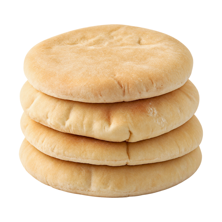 Pita broodjes (4stuks)