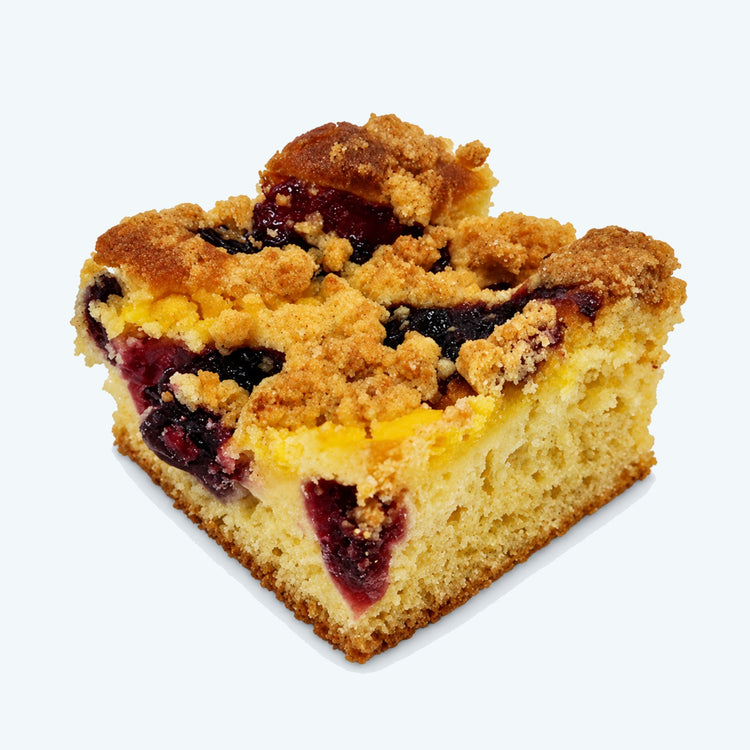 Plaatcake Kersenkruimel 4 stukjes