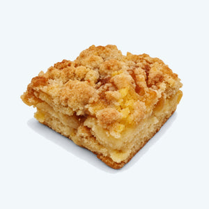 Appel kruimelplaatcake 4 stukjes