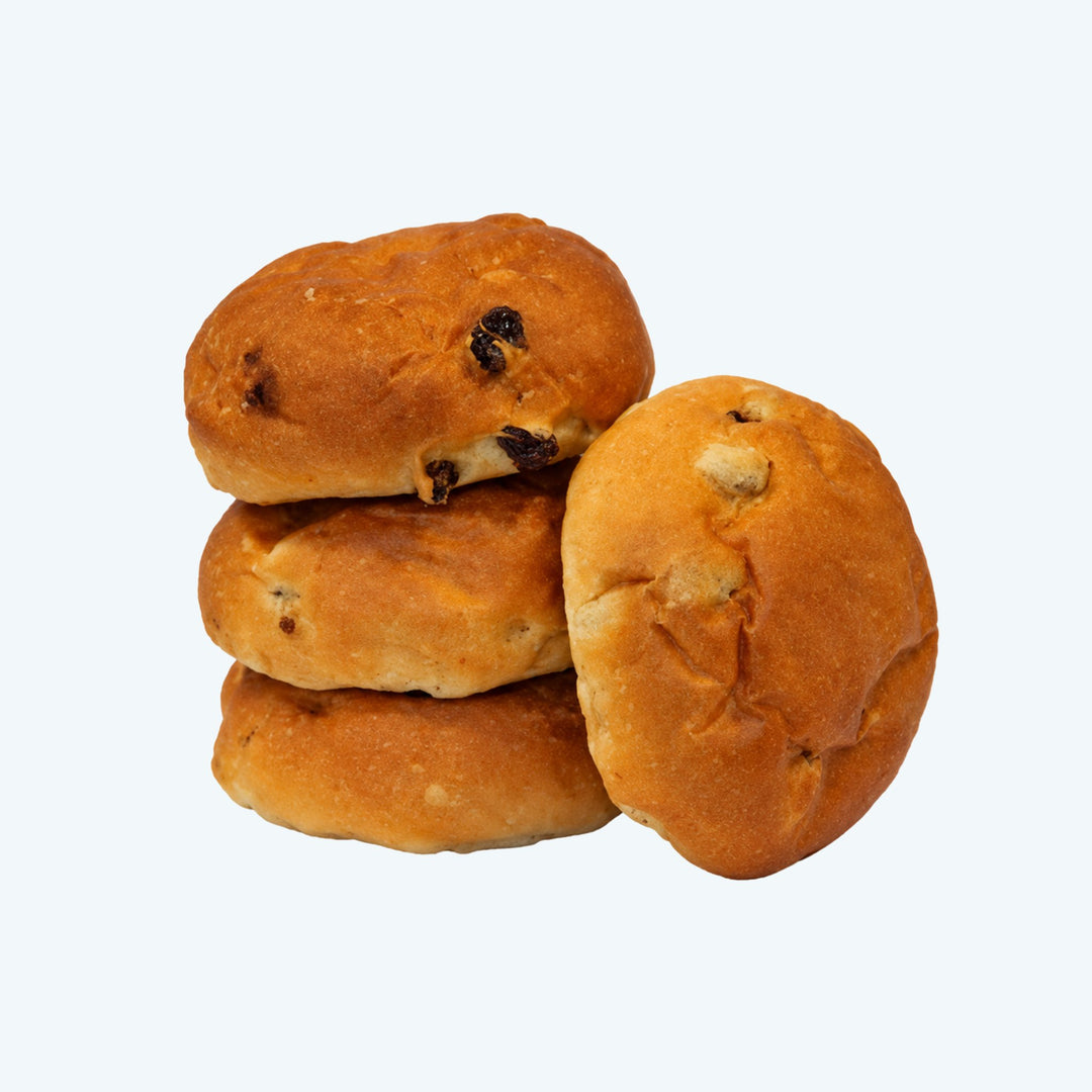 Mini rozijnenbol per 10 verpakt