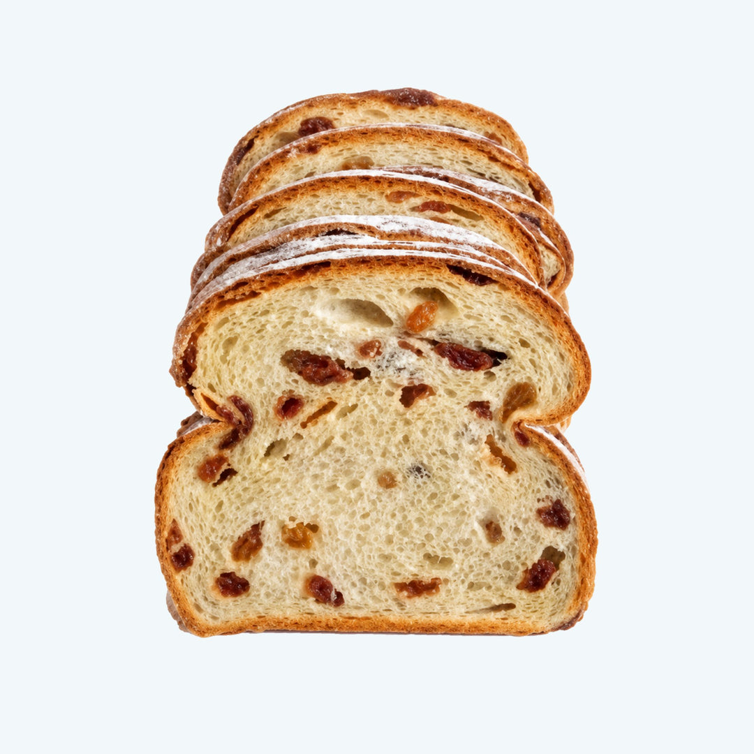 Glutenvrij rozijnenbrood