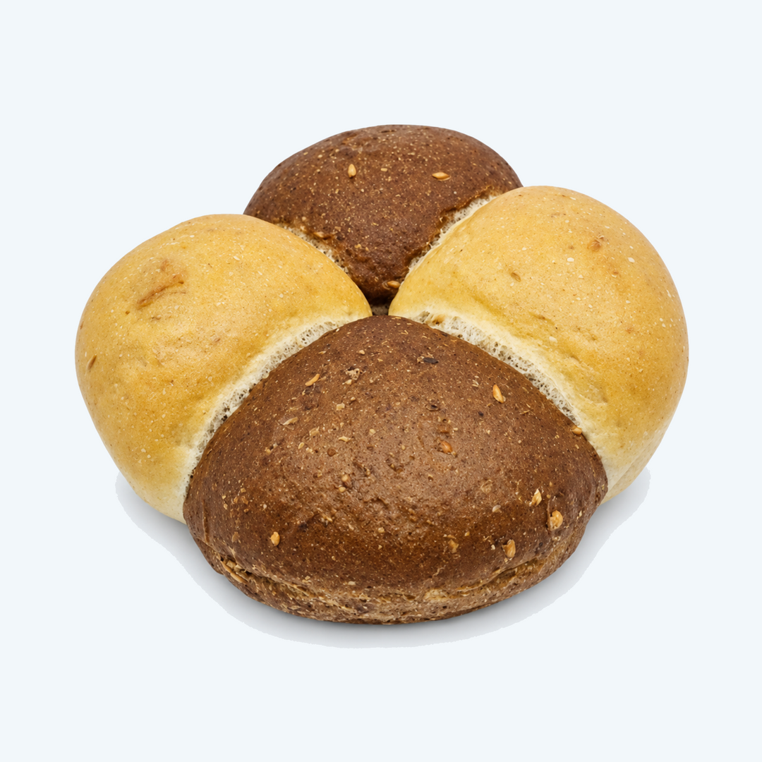 Breekbroodje rond 4 st.