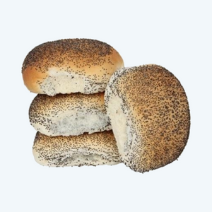 Broodje wit zacht rond maanzaad