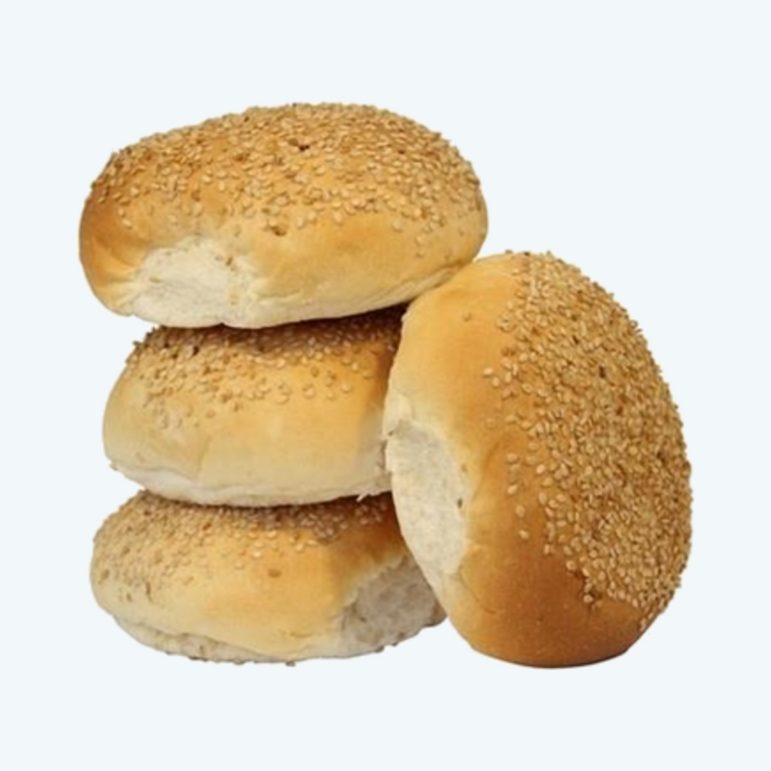 Zacht wit broodje rond sesam