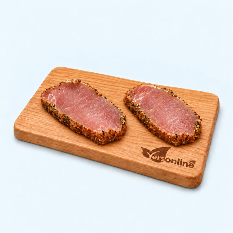 Bourgondische riblap 2stuks (250gr) op Versonline snijplank
