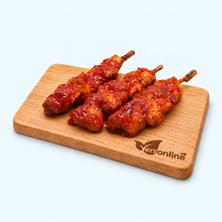 Kip piri piri spies gegaard 3stuks (360gr) op Versonline snijplank