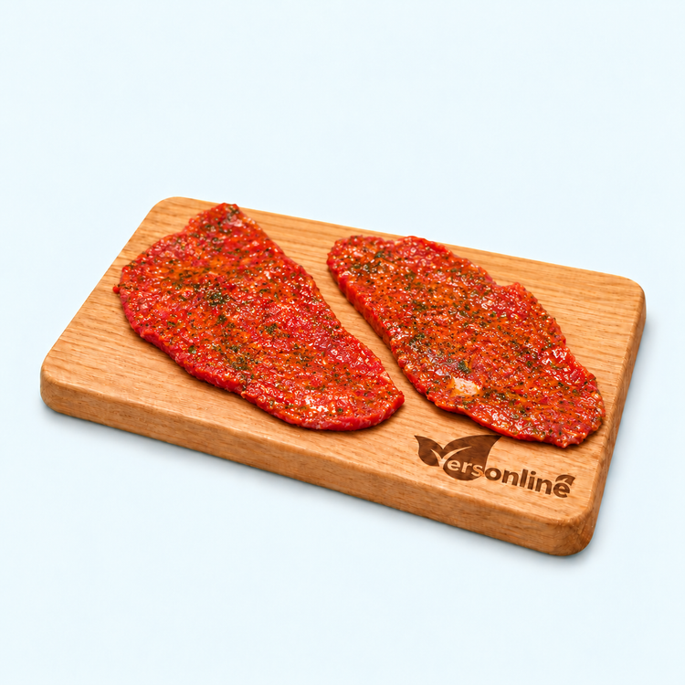 One minute schnitzel 2stuks (300gr) op Versonline snijplank
