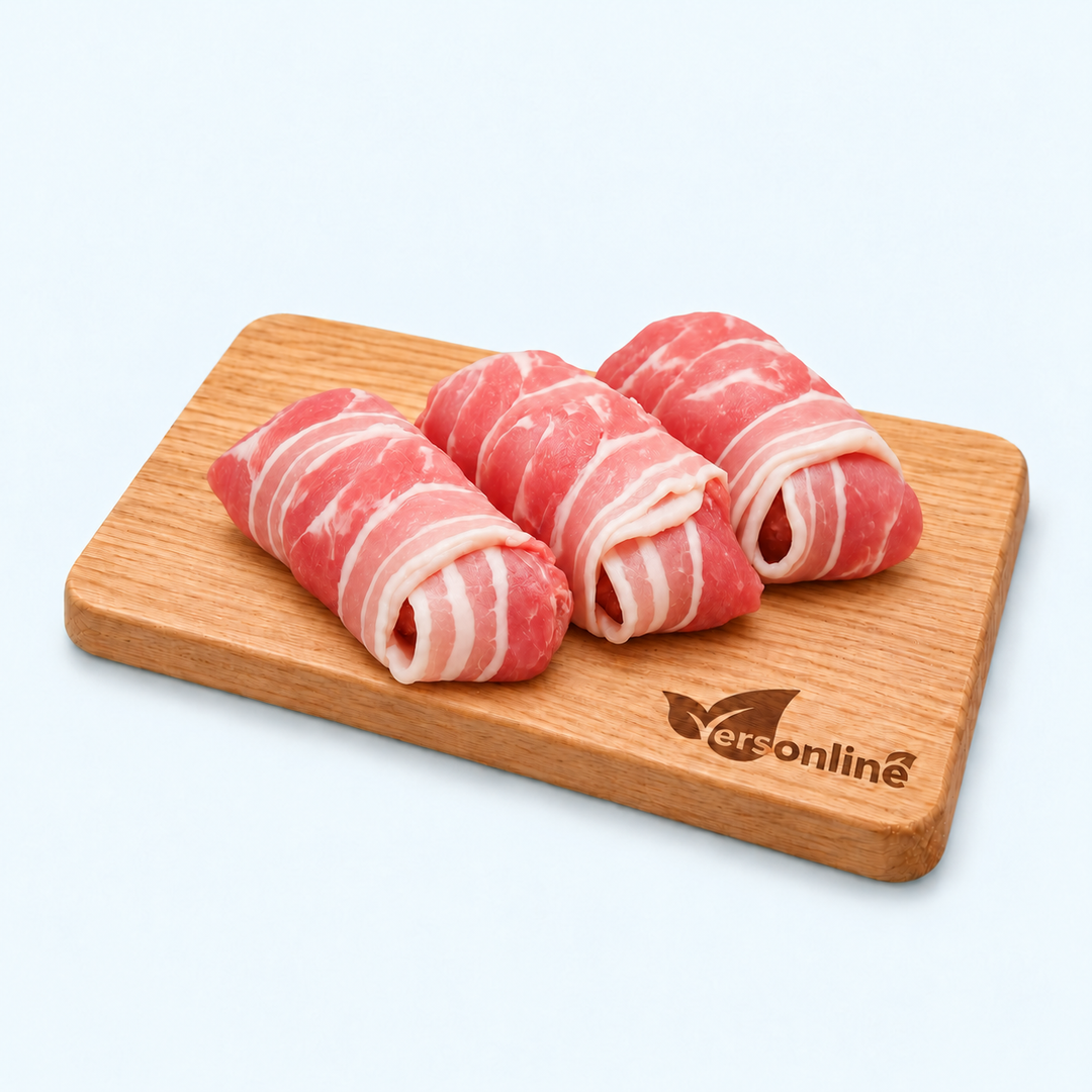 Slavink 3 stuks (360gr) op Versonline snijplank